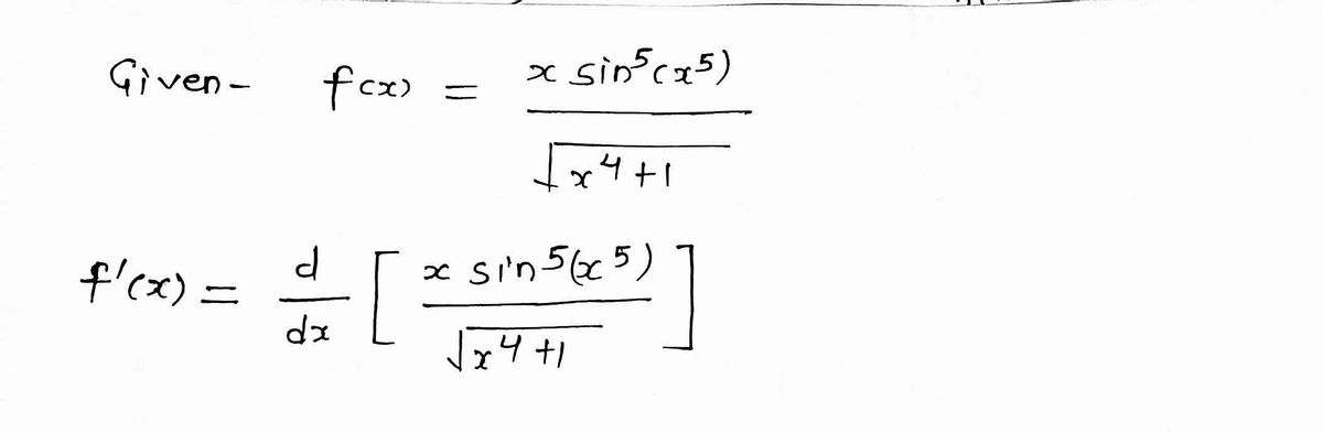 Calculus homework question answer, step 1, image 1